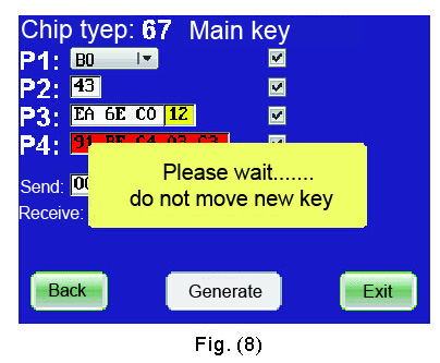 Clé rapidement automatique Programmer-5