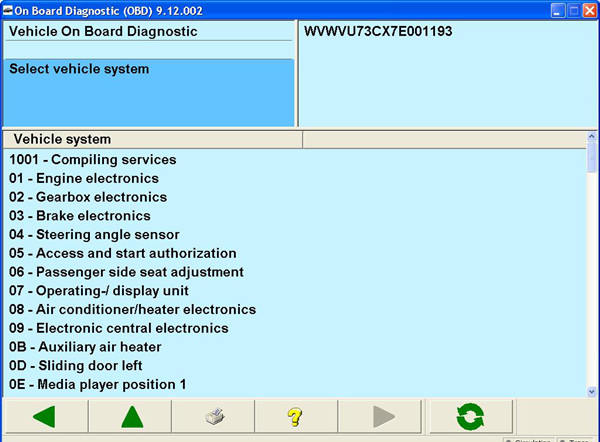 Logiciel 3 de VAS 5054A
