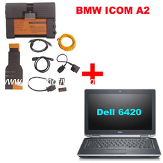 2024.3V BMW ICOM A2 Outil de diagnostic BMW avec Dell E6420 Laptop I5 CPU 4G RAM