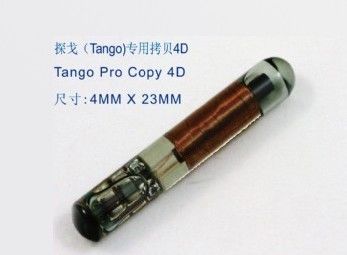 Un bon prix. Pro puce de la copie 4D de tango professionnel, puce principale de transpondeur de tango en ligne