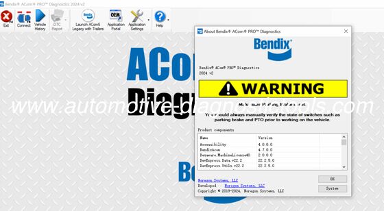 Un bon prix. Logiciel de diagnostic Bendix Acom Pro 2024 v2 en ligne