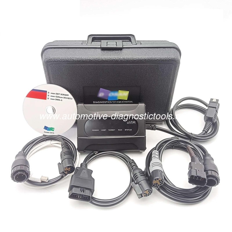 Outil Diagnostic UVIM Pour Doosan - Pelle, Chariot élévateur - Lecture Défauts Moteur, ABS, DPF - Câble USB Inclus