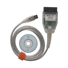 Un bon prix. MINI câble unique des véhicules à moteur des outils de diagnostic VCI V10.30.029 pour l'appui Toyota TIS de Toyota en ligne