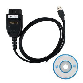 Un bon prix. Version anglais-allemand de câble diagnostique de VAG de VAGCOM 14.10.2 pour VW, AUDI, Seat et Skoda en ligne