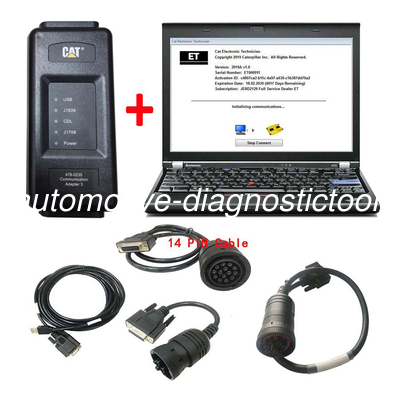 Un bon prix. CAT Caterpillar ET3 Truck Diagnostic Tool Plus Laptop Lenovo X220 Il est également disponible en téléchargement en ligne
