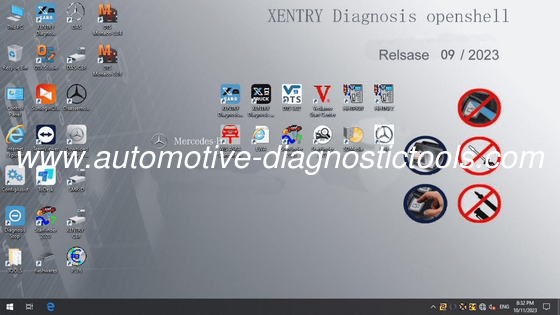 Un bon prix. V2023.09 MB DOIP SD Connect C4/C5 Super Software d'ingénierie avec DTSmonaco et Vediamo en ligne