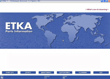 Un bon prix. Catalogue électronique V7.5 d'ETKA pour VW Seat Skoda d'Audi en ligne