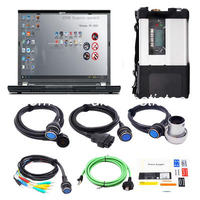 Un bon prix. V2024.10 MB SD Connect C5 DOIP Outil de diagnostic Mercedes pour les voitures et camions Mercedes Benz Plus ordinateur portable Lenovo X230 en ligne