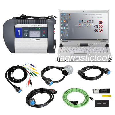 Un bon prix. V2024.10 MB SD Connect C4 DoIP Outil de diagnostic Mercedes Star Plus ordinateur portable Panasonic CF en ligne