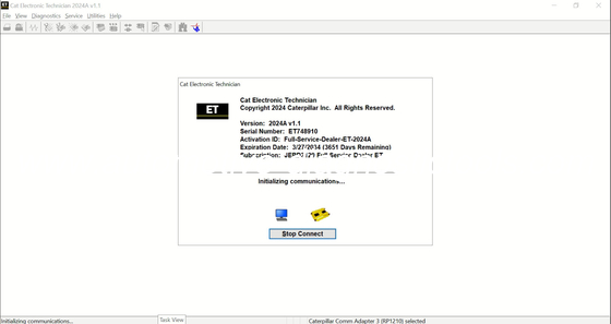 Un bon prix. Caterpillar ET 2024A V1.0 Logiciel de diagnostic électronique pour technicien automobile en ligne