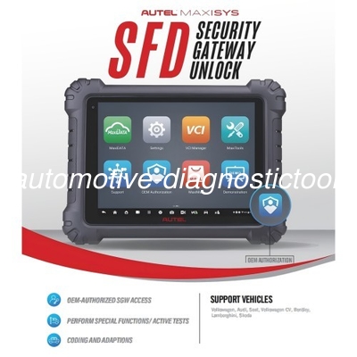 Un bon prix. AUTEL VAG SFD Service d'autorisation d'un an (abonnement uniquement) en ligne