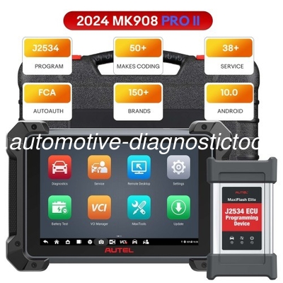 Un bon prix. Autel MaxiCOM MK908 PRO II Scanner original Autel Support Scanner de diagnostic avancé pour la programmation de l'ECU en ligne