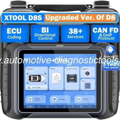 Un bon prix. 2025 XTOOL D8S Appui à l'outil de numérisation de diagnostic CAN FD & DoIP, ECU Coding, topologie, programmation de clés en ligne