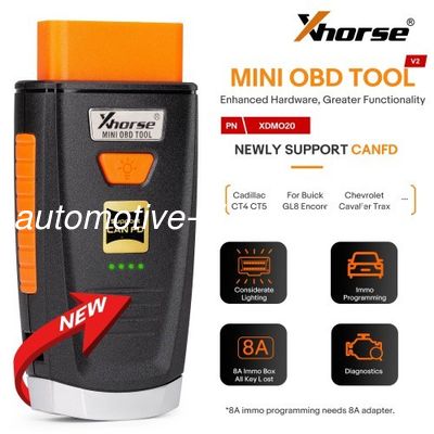 Un bon prix. Outil OBD mini Xhorse avec Toyota 8A H Chip Non clé intelligente Toutes les touches perdues Adaptateur en ligne