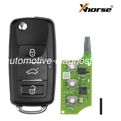 Un bon prix. 2025 Télécommande Super Xhorse XEB510EN Volkswagen Type B5 avec puce Super XT27B en ligne