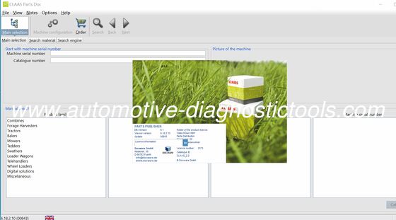 Un bon prix. [CLAAS CBE] Catalogue des pièces détachées CLAAS Partie Doc 786 CBE en ligne