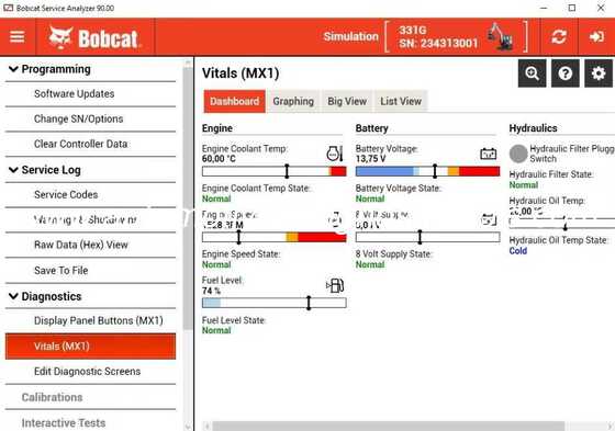 Un bon prix. Service Analyzer v92.16 logiciel de diagnostic pour Bobcat en ligne