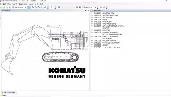 Un bon prix. [Comatsu EPC] 2022.03 CSS EPC Catalogue des pièces détachées pour Komatsu en ligne