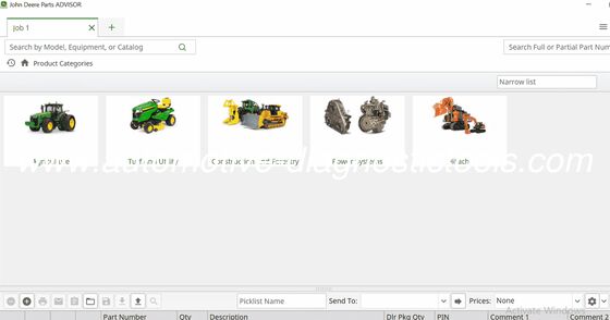 Un bon prix. ¥2025.07 ¥ Catalogue de pièces détachées pour John Deere et Hitachi Excavator en ligne