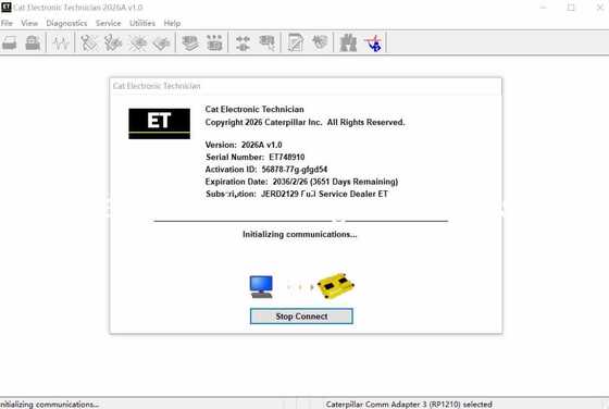 Un bon prix. CAT ET Software 2026A CAT Electronic Technician Avec 1 Activation Gratuite en ligne