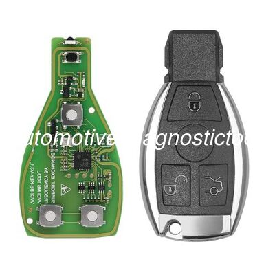 Un bon prix. Coque de clé intelligente Xhorse VVDI BE Key Pro version améliorée avec 3 boutons pour Mercedes Benz, pack clé complet en ligne