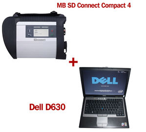 Un bon prix. Outil de diagnostic sans fil de benz de l'écart-type C4 Mercedes de mb avec l'ordinateur portable de Dell D630 prêt à employer en ligne