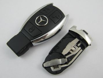 Un bon prix. Bouton Shell principal automatique futé, blancs en plastique de clé de voiture de conseil/cas du benz 3 en ligne