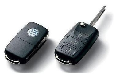 Un bon prix. La clé à distance de VW Volkswagen avec 3 le bouton 315MHZ, blancs de clé de voiture de VW avec Id48 ébrèchent en ligne