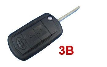 Un bon prix. Blancs principaux à distance de Land Rover, clé en plastique Shell de voiture de 3 boutons pour Land Rover en ligne