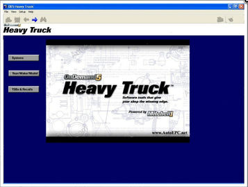 Un bon prix. Mitchell sur l'édition des camions Demand5 lourds, logiciel diagnostics des véhicules à moteur pour, Mercedes en ligne