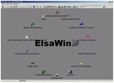 Un bon prix. Logiciel diagnostics des véhicules à moteur d'ELSAWIN 4,0 pour Audi/VW/SKODA/SEAT en ligne