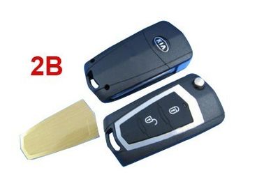 Un bon prix. Blancs principaux à distance modifiés par Sportage de KIA, Shell principal à distance automatique avec le bouton 2 en ligne