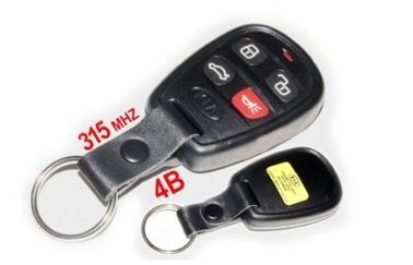 Un bon prix. Cas principal à distance d'optimums de Kia avec 4 boutons, blancs à distance de clé de voiture d'optimums de Kia en ligne