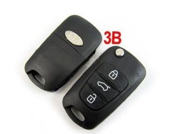 Un bon prix. Secousse modifiée par fonctionnement Shell principal à distance, 3 blancs de Chi de Kia de clé de voiture de bouton pour Kia en ligne